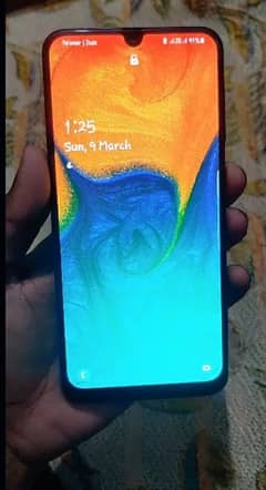 Samsung a30 blue color with box and accessories