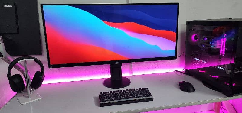 LG 34inch IPS Ultrawide 3840x1440p Flat Monitor 1