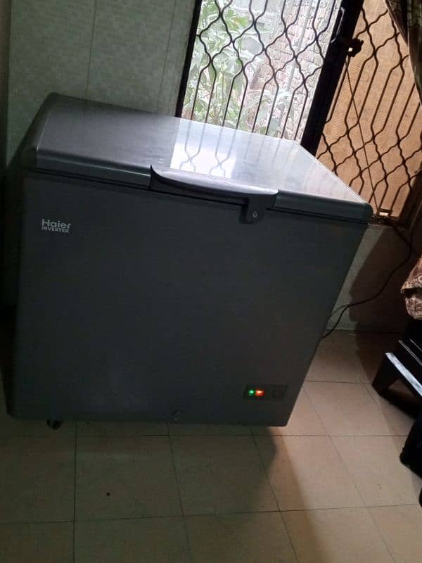 Haier deep freezer single door 1