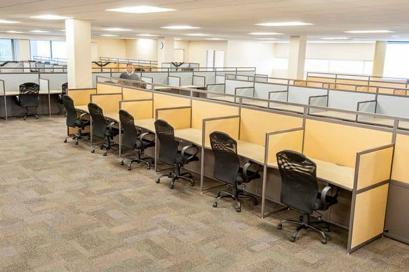 80 seater furnished call center,Office,Hall for rent 10