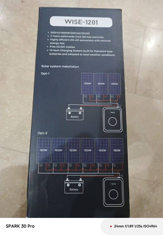 TRION Empowered Living, 1000 Watt Solar Inverter 3