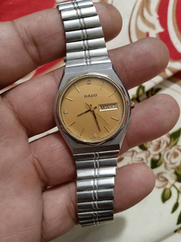 I sell  original swiss made Rado watch 3