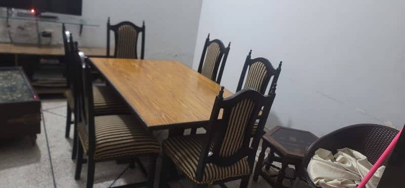 dining table with chairs 1