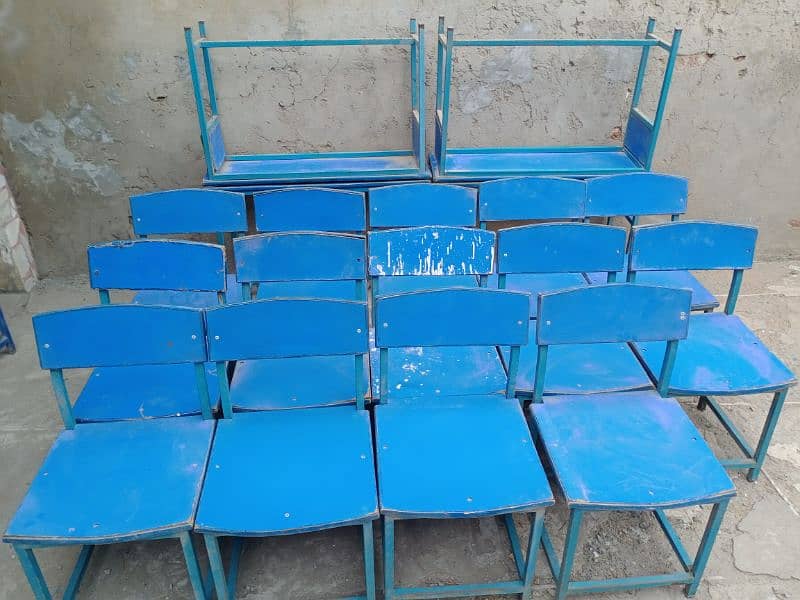 1800 pr piece. chair . desk. for children. scchool. academy. tution etc 6