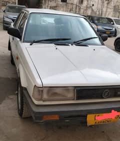 Nissan Sunny 1989 call 0 3 3.3. 1.2.  7.8.  6.5. 4