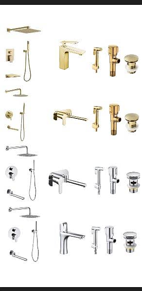 Sanitary_Bath Shower, Basin mixer, Toilet Shower, Basin waste 3