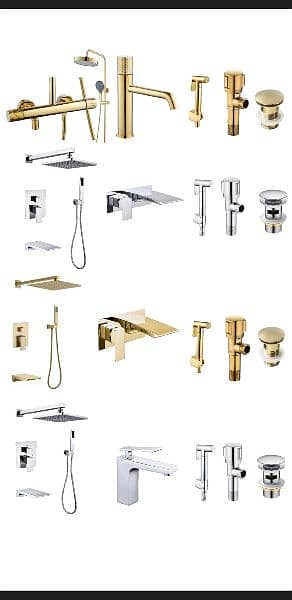 Sanitary_Bath Shower, Basin mixer, Toilet Shower, Basin waste 4