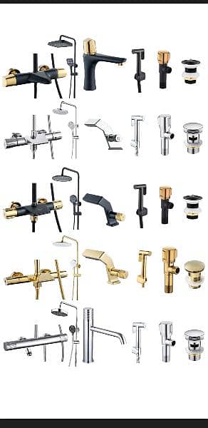 Sanitary_Bath Shower, Basin mixer, Toilet Shower, Basin waste 5