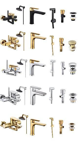 Sanitary_Bath Shower, Basin mixer, Toilet Shower, Basin waste 14