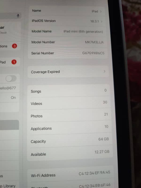 ipad mini 6 64GB urgent sale 2