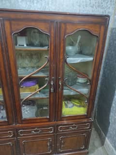 Urgently Selling Showcase in Low Price pure wooden