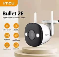 DAHUA IMOU BULLET 2E 3mp 2k Recoding WIRELESS CCTV CAMERA FOR OUTDOOR