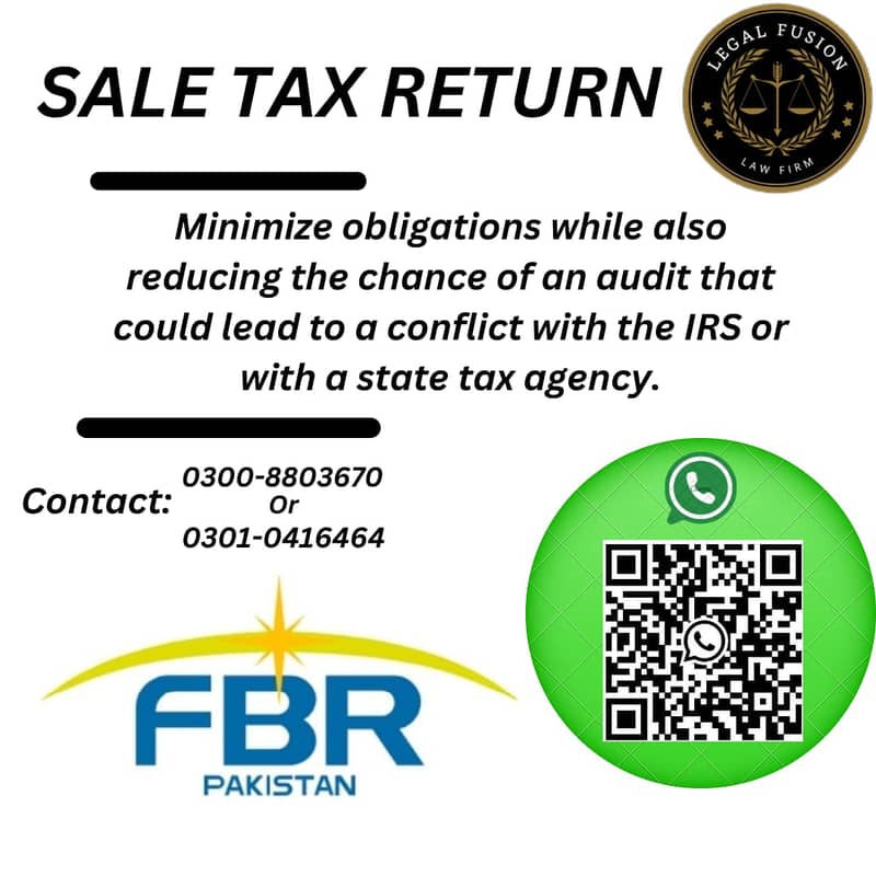 Tax Registration  Servies , FBR , SECP , NGO , PRP , NTN  Registration 3