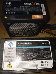 AIGO AK600 RGB HEAVY 700W GAMING POWER SUPPLY