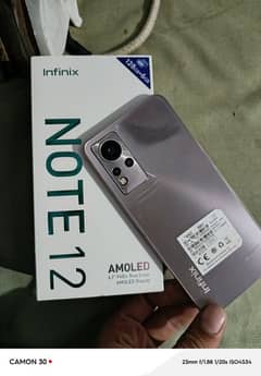 Infinix note 12. . . RAM 6+5 Storage 128GB