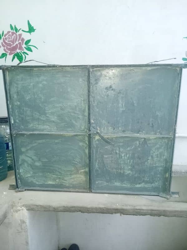 all ok condition iron window 1