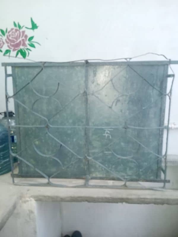 all ok condition iron window 2