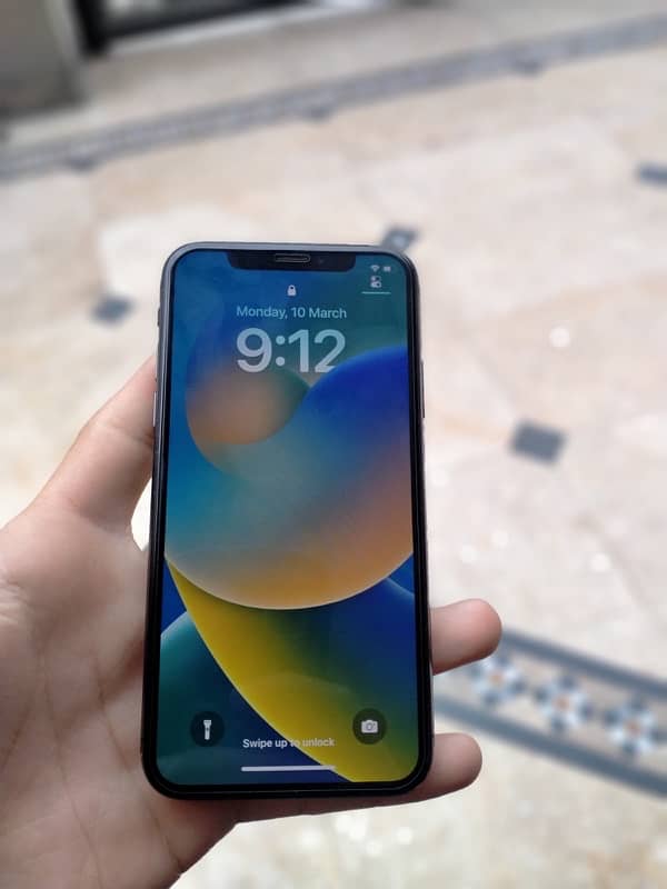 IPhone X non factory 2 month sim working 64gb 1