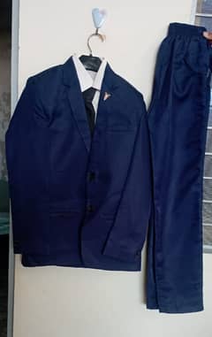 3piece suit royal blue colour