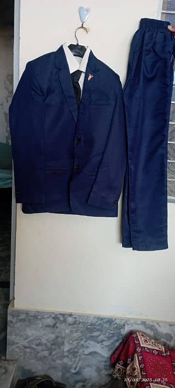 3piece suit royal blue colour 2