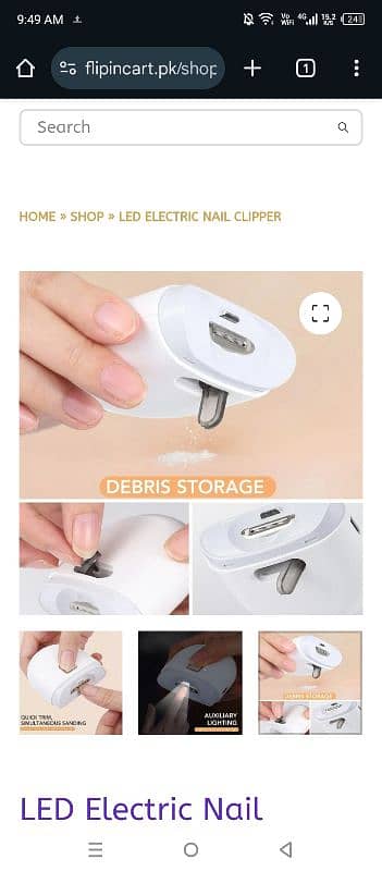 Electric Nail cutter 1