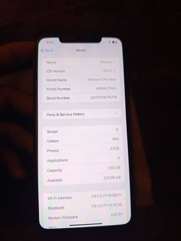 iphone 11 pro max 256 gb non pta 1