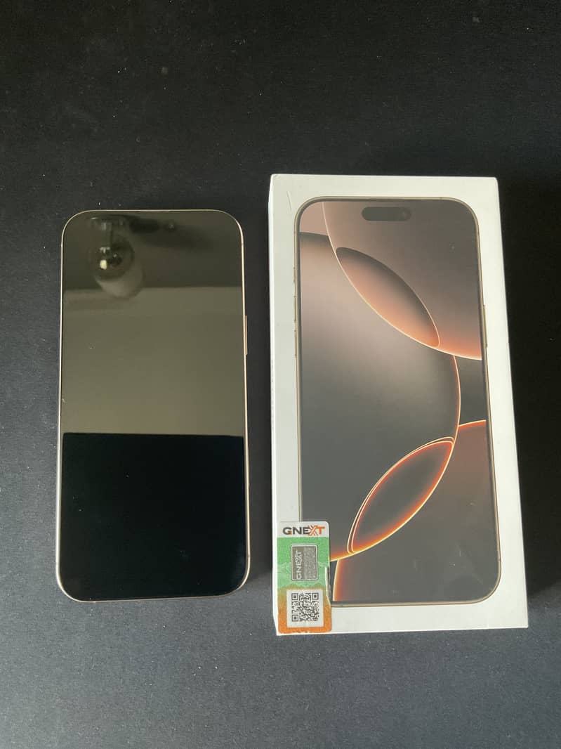 iPhone 16 Pro Max 256GB Desert Titanium PTA 2