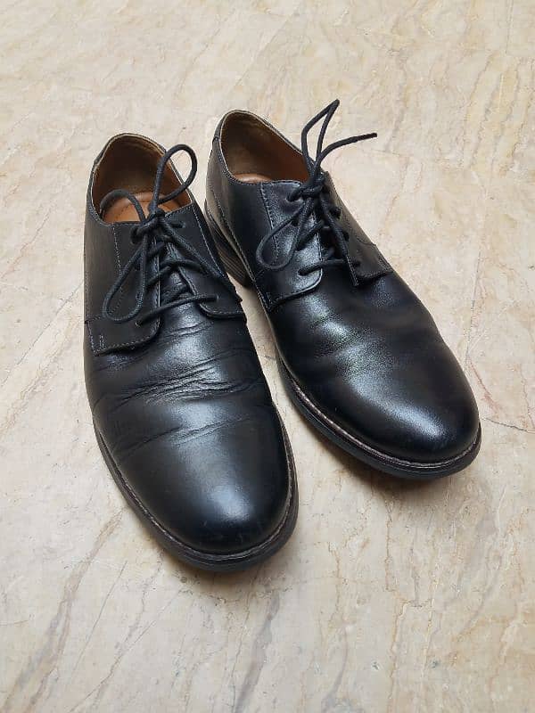 Clarks Black Formal Shoes 0