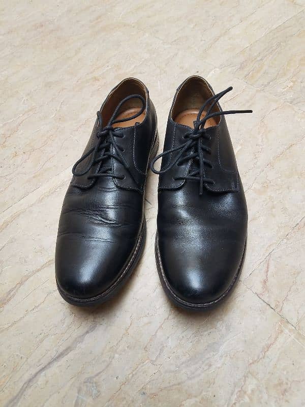 Clarks Black Formal Shoes 1