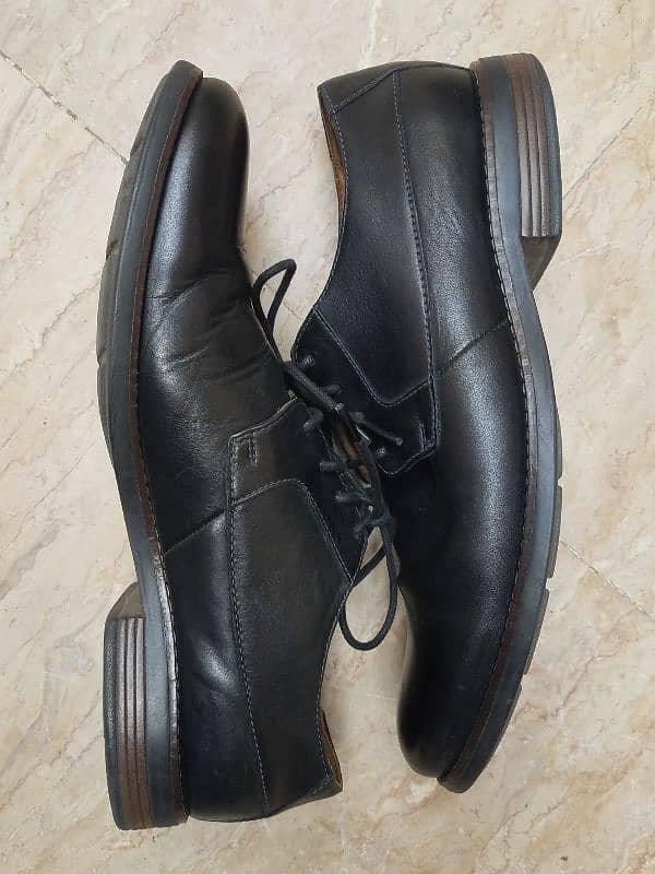 Clarks Black Formal Shoes 3