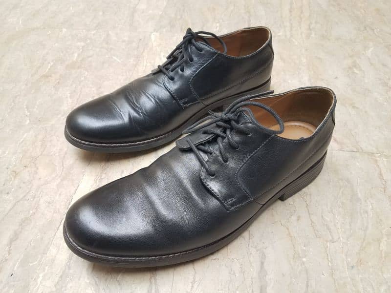 Clarks Black Formal Shoes 5