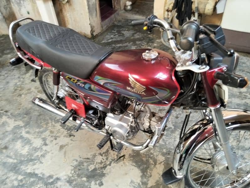 Honda CD 2024 model lush condition 1