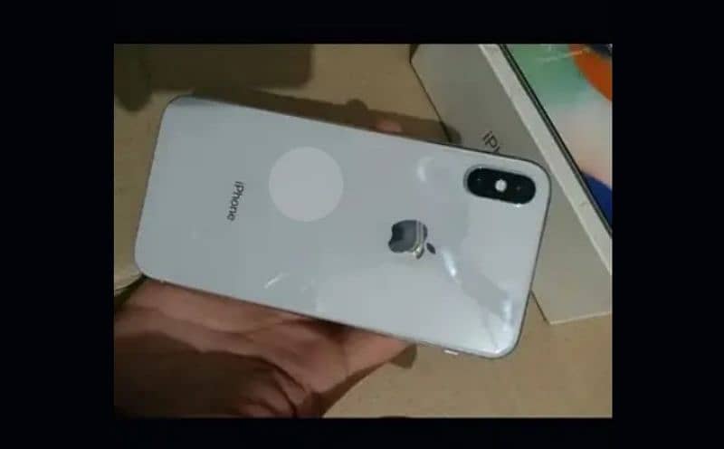 iphone x pta aprove 64gb white colour 1