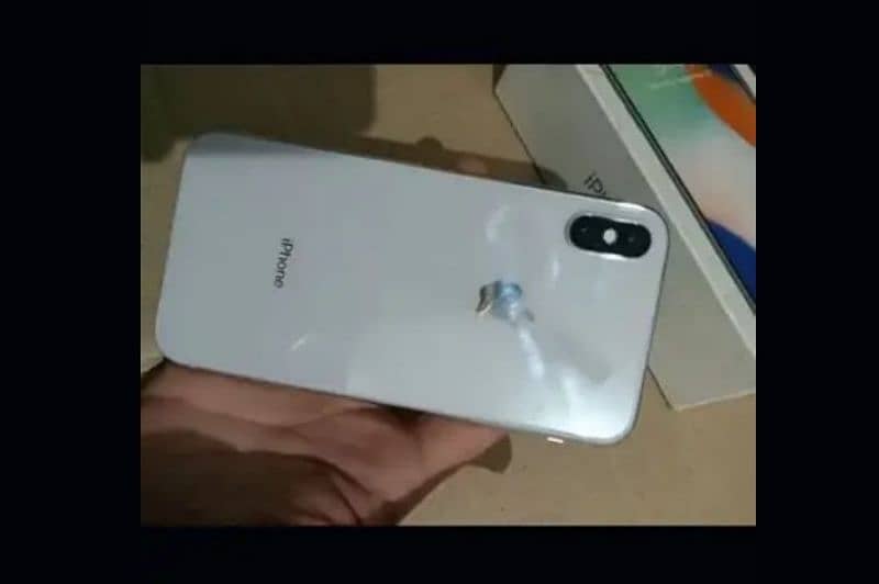 iphone x pta aprove 64gb white colour 3