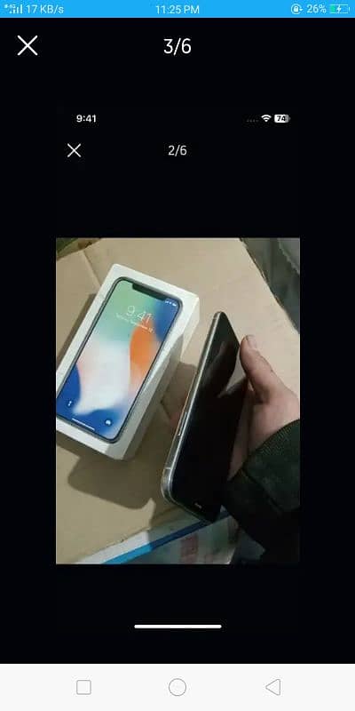 iphone x pta aprove 64gb white colour 5