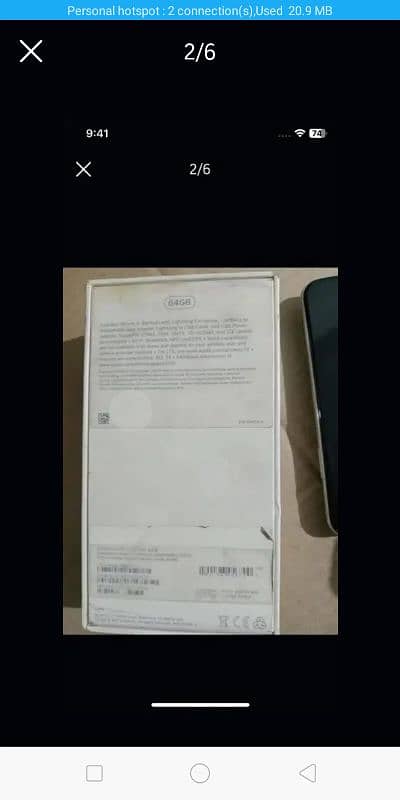 iphone x pta aprove 64gb white colour 8