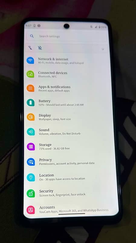 MOTOROLA ONE 5G ACE 6gb 128gb single sim online PTA ONLY MOBILE. 3