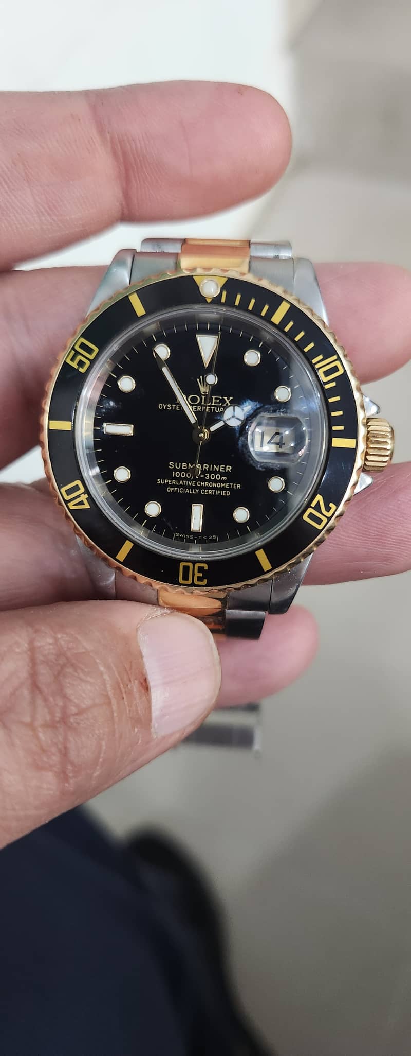 Rolex two tone Submariener for Sale 0