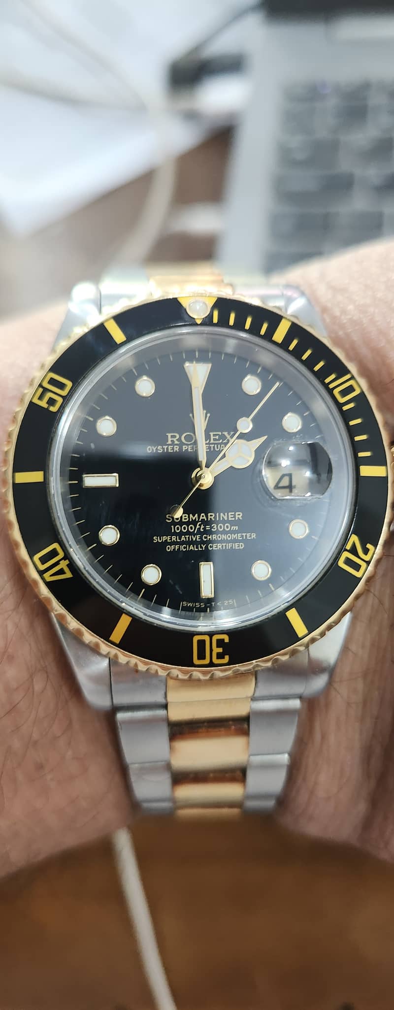 Rolex two tone Submariener for Sale 8