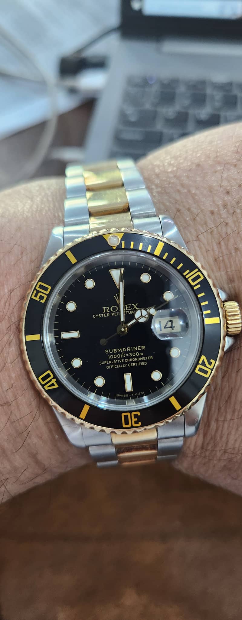 Rolex two tone Submariener for Sale 9