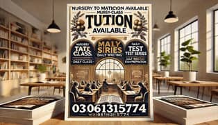 nursery to matric Tuition available