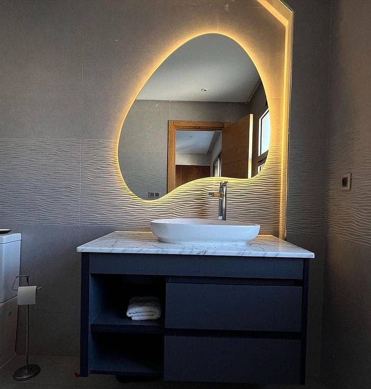 Wall Mirror | Decorative Wall Mirror | Round Wall Mirror | LED Wall 10