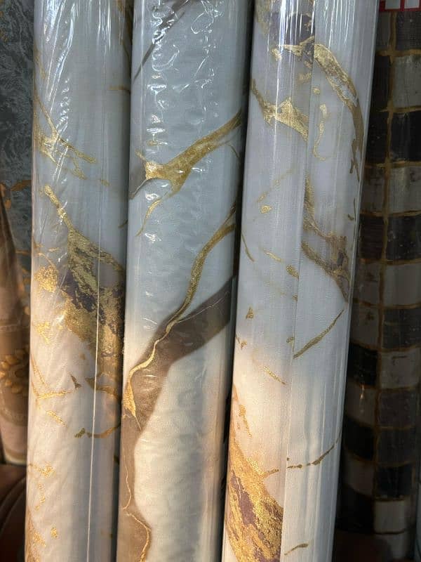 Pvc Wallpaper sheet. Pvc marble sheet. Pvc wall panel O335-7Olll66 2