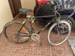 Bicycle with Helmet, Seat Cover & Backlit