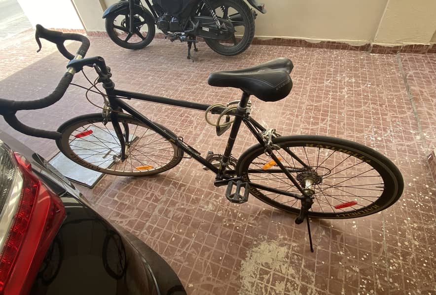 Bicycle with Helmet, Seat Cover & Backlit 3