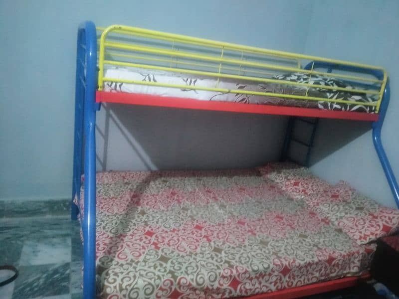 Queen bunk bed with 2 mattress 3