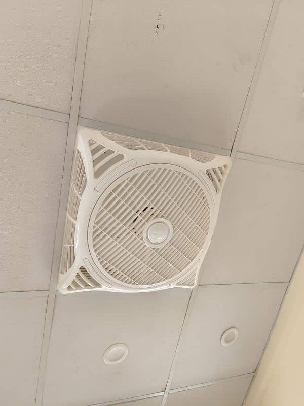 2 Pieces Royal Fans False Ceiling Fans 18" For Sale 1