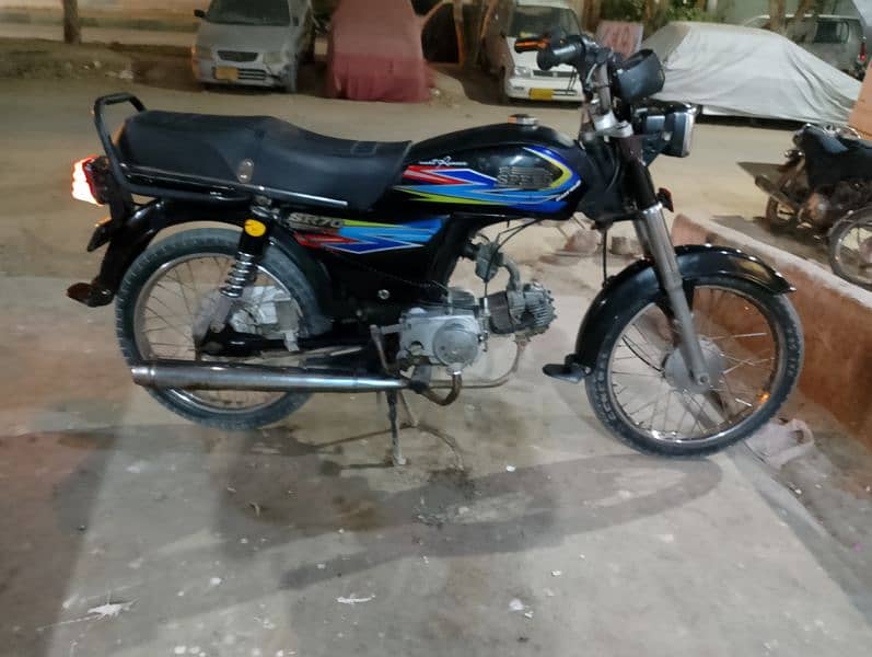 hi speed 70cc bike genuine condition 0