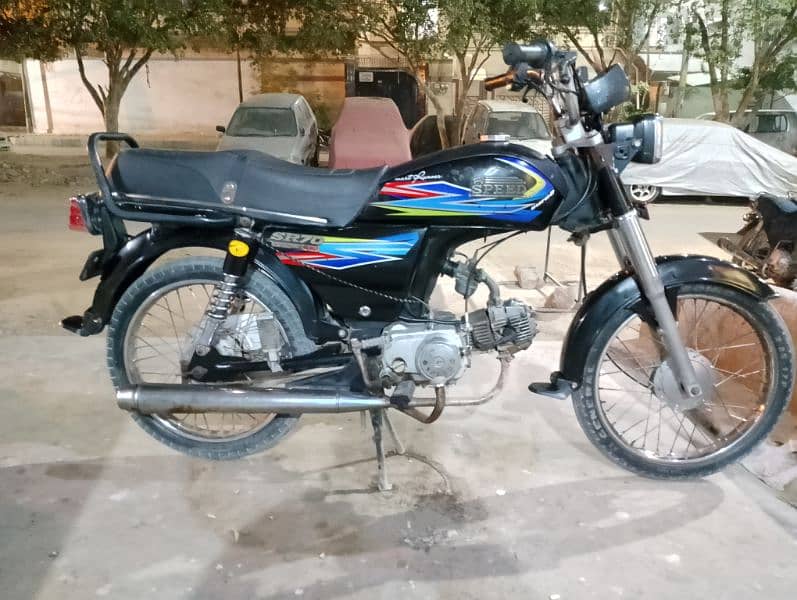 hi speed 70cc bike genuine condition 1