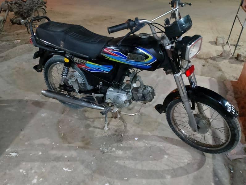 hi speed 70cc bike genuine condition 5